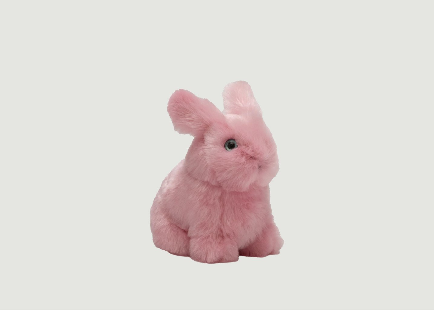 l'exception Ma peluche Lapin Léon Rose La Pelucherie