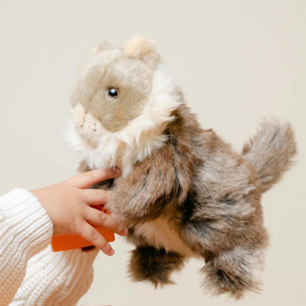 L'exception Ma Peluche Marmotte Julie Fauve La Pelucherie