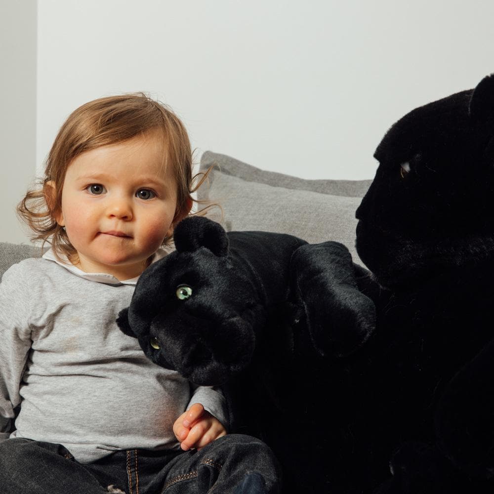 L'exception Ma Peluche Panthère Zélie Noir La Pelucherie