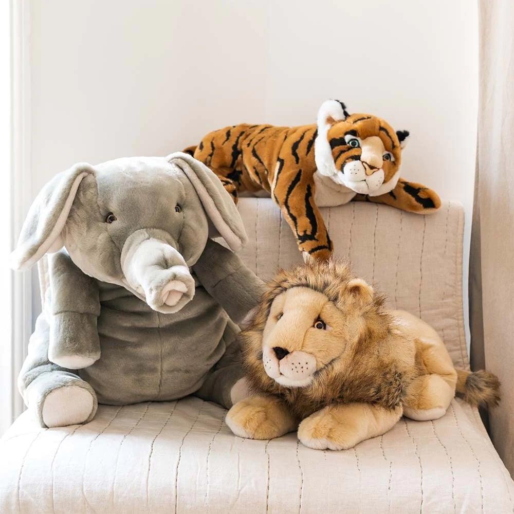 L'exception Ma Peluche Tigre César Multicolore La Pelucherie