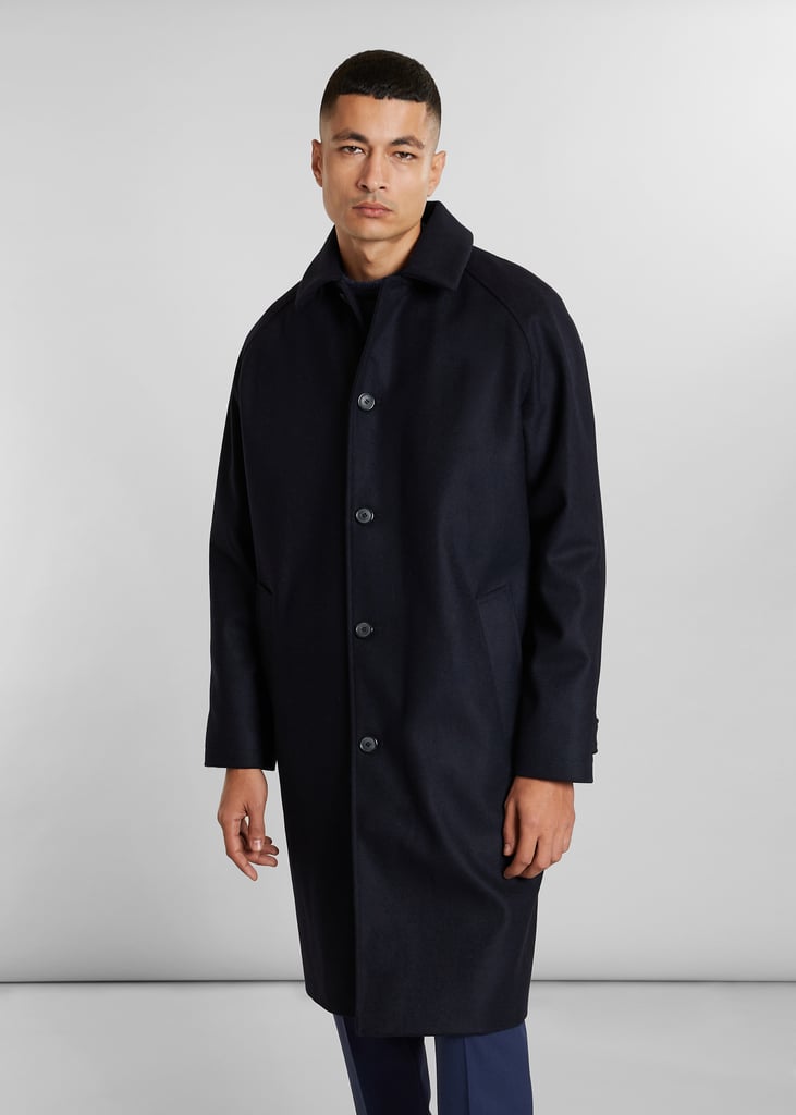 l'exception Mac droit ample manches raglan fabriqué en France Bleu Marine L'Exception Paris
