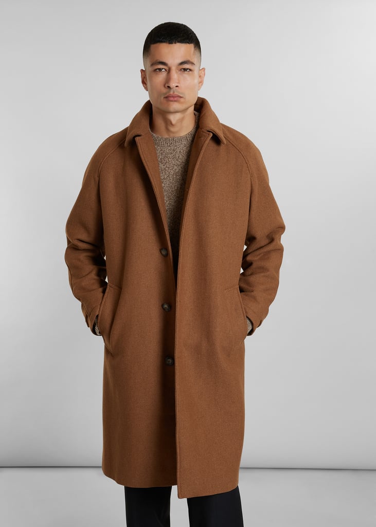 l'exception Mac droit ample manches raglan fabriqué en France Caramel L'Exception Paris