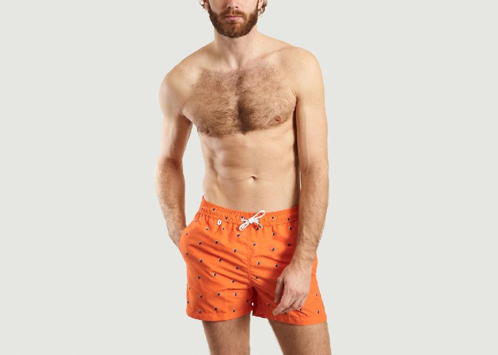 L'exception Maillot De Bain Balloons Orange Surprise Paris