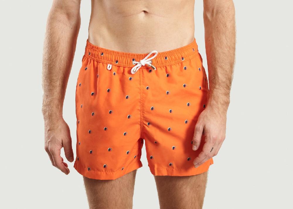 l'exception Maillot de bain Balloons Orange Surprise Paris
