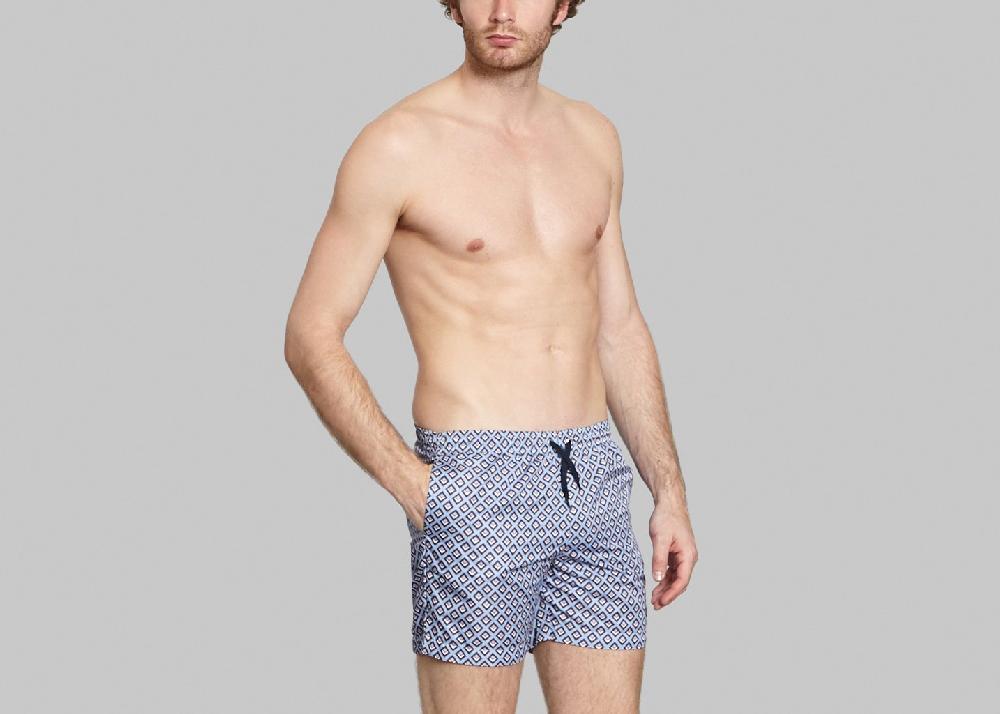 L'exception Maillot De Bain Cube Bleu Château Landon