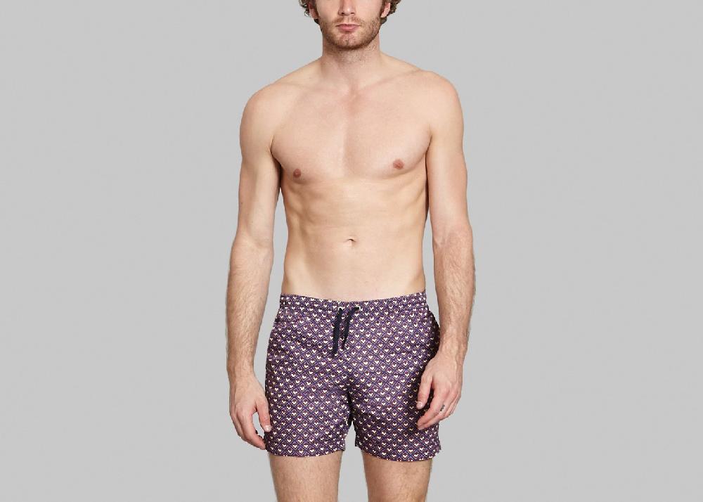 l'exception Maillot de Bain Cube Violet Château Landon