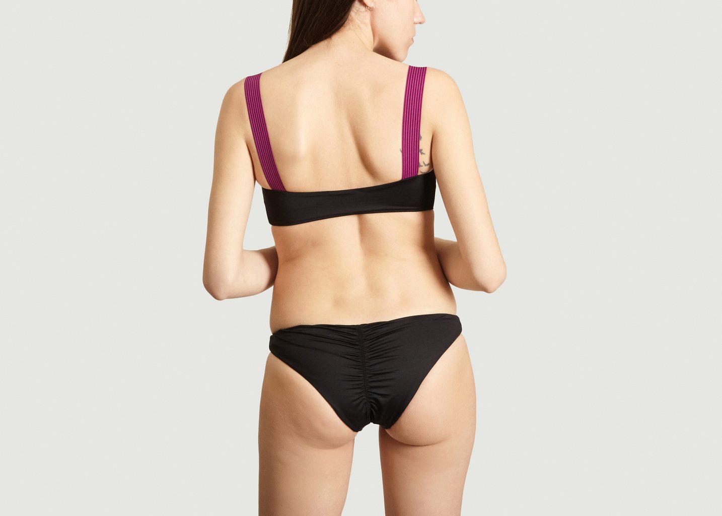 L'exception Maillot De Bain Deux Pièces Maïana Noir Albertine
