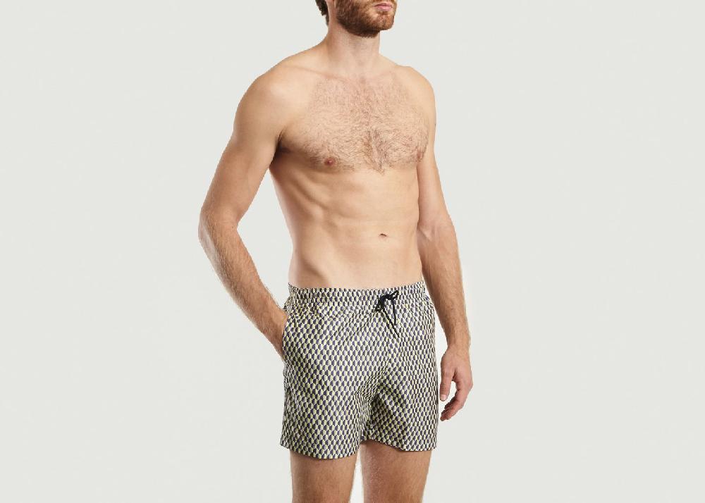 L'exception Maillot De Bain Drapeau Bleu Château Landon