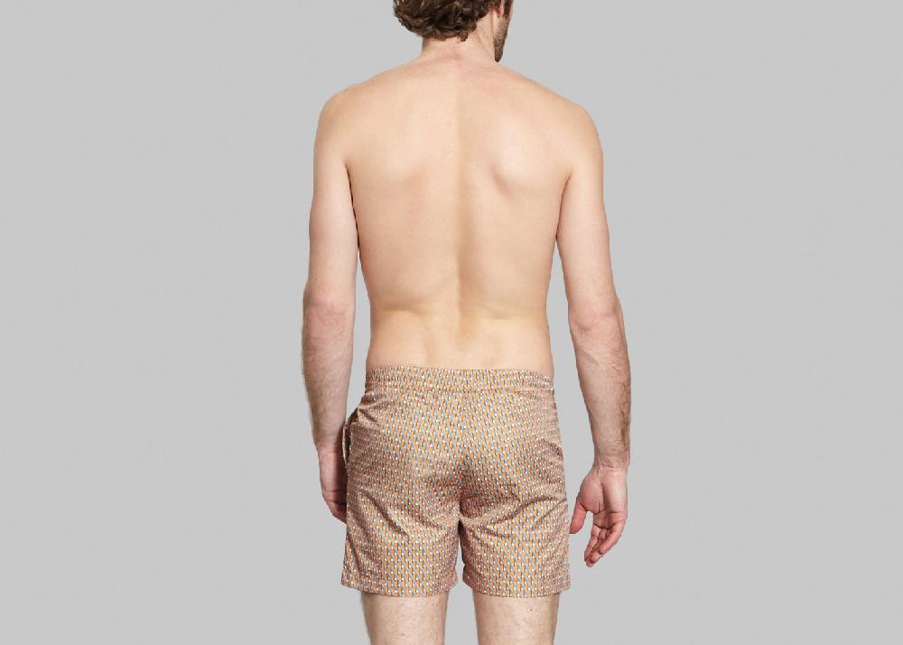 L'exception Maillot De Bain Drapeau Orange Château Landon
