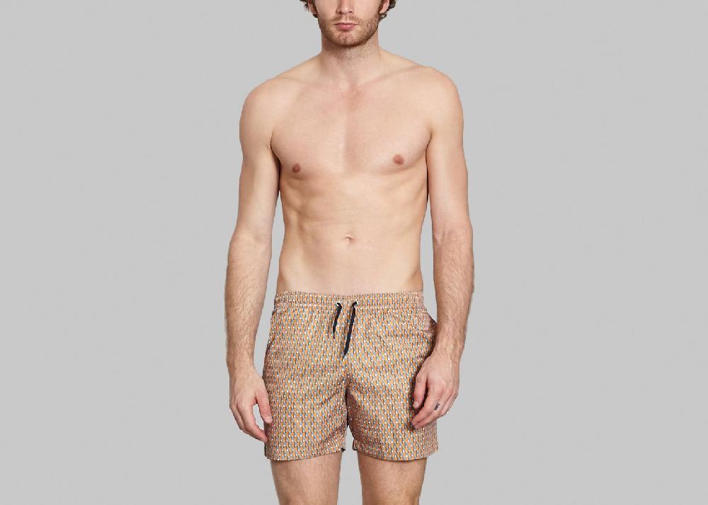 l'exception Maillot de Bain Drapeau Orange Château Landon