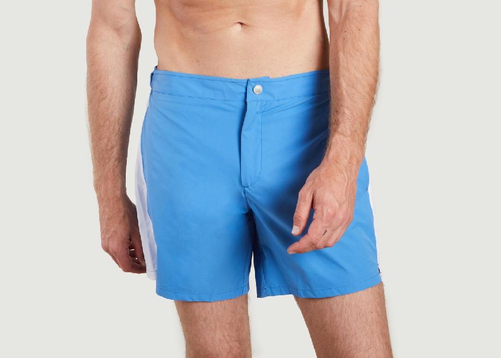 L'exception Maillot De Bain Léger En Polyester Blanc Lacoste