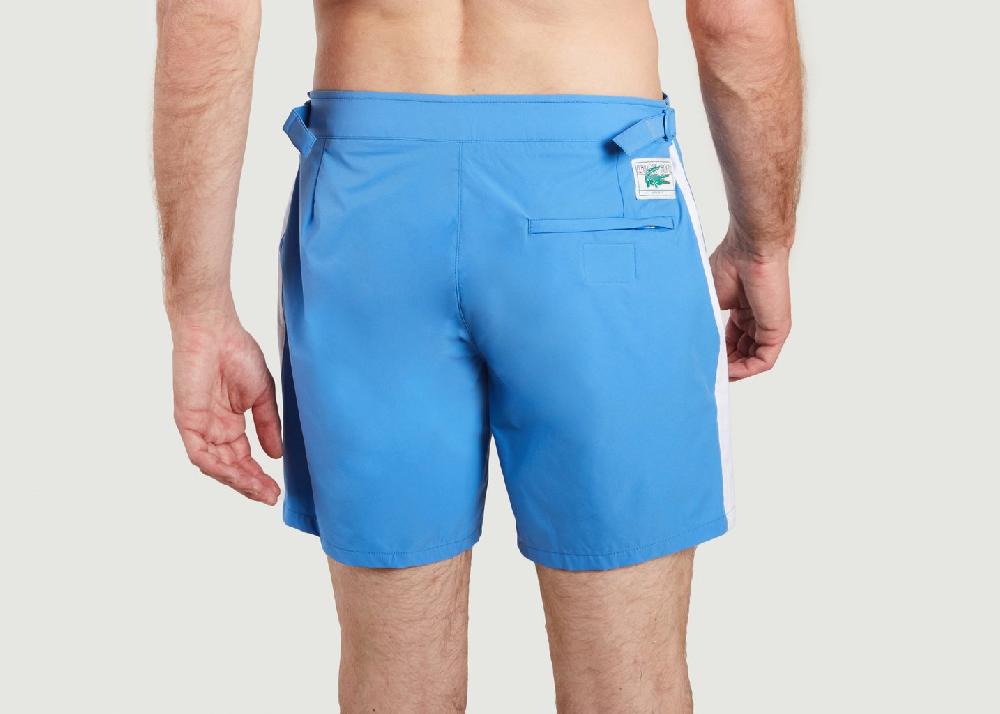 L'exception Maillot De Bain Léger En Polyester Blanc Lacoste