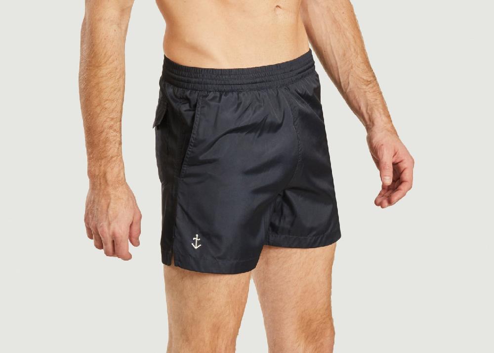 L'exception Maillot De Bain Morais Bleu Marine La Paz