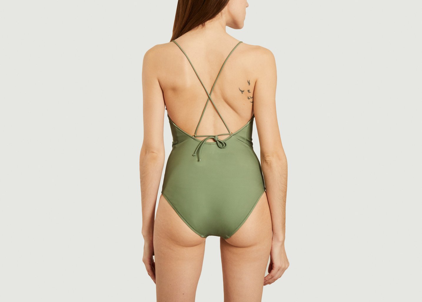 L'exception Maillot De Bain Une Pièce Kara Khaki Samsoe & Samsoe