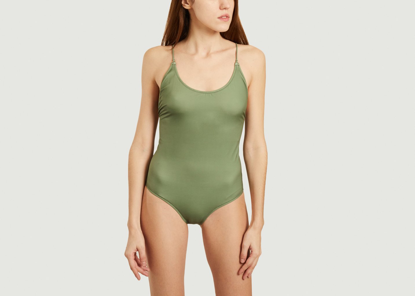 L'exception Maillot De Bain Une Pièce Kara Khaki Samsoe & Samsoe