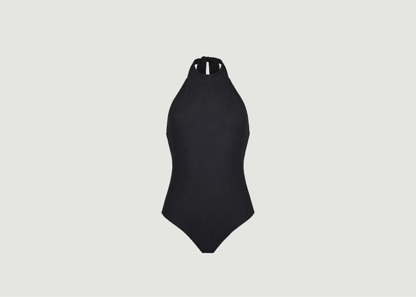 l'exception Maillot de bain une Pièce n°9 Noir Posidonie