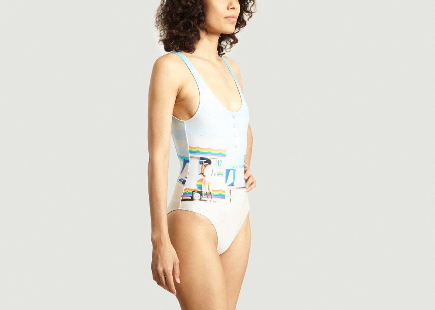L'exception Maillot De Bain Une Pièce Oriana Cabana Multicolore Albertine