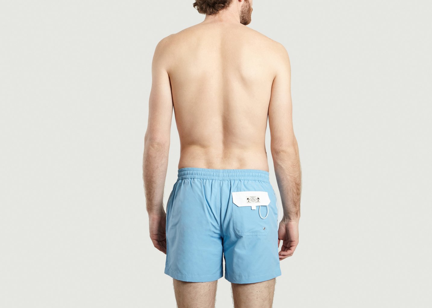 L'exception Maillot Elastic Azur Cuisse De Grenouille