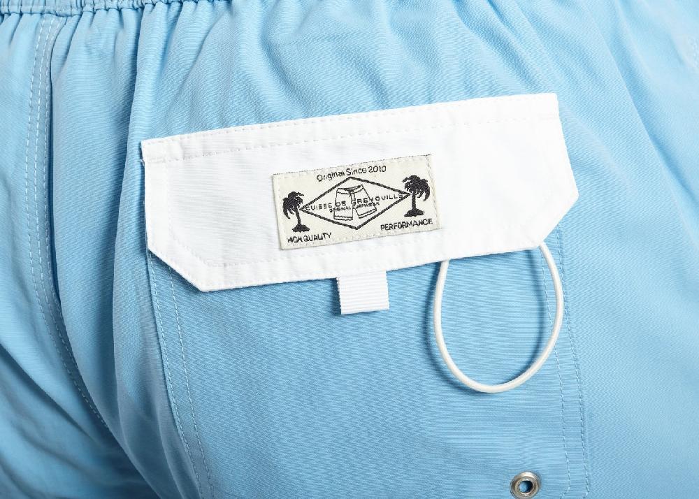 L'exception Maillot Elastic Azur Cuisse De Grenouille