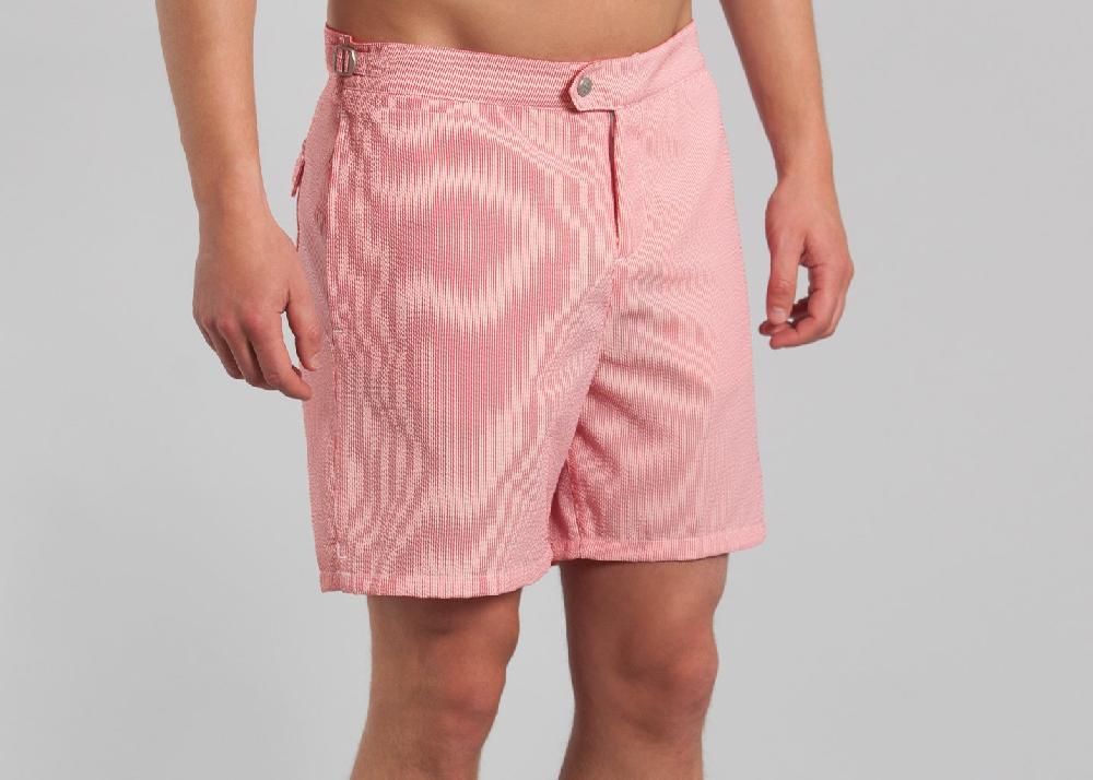 L'exception Maillot Ipa Seersucker Rouge Swim Ology