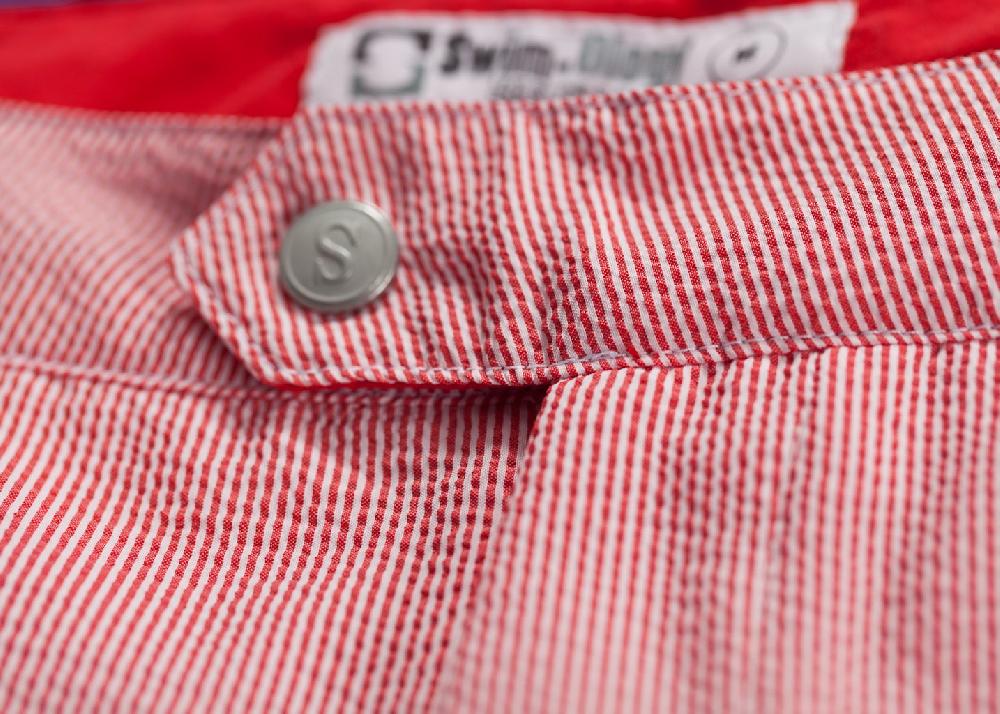 L'exception Maillot Ipa Seersucker Rouge Swim Ology