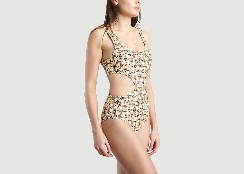 L'exception Maillot Une Pièce Billie Beige Roseanna