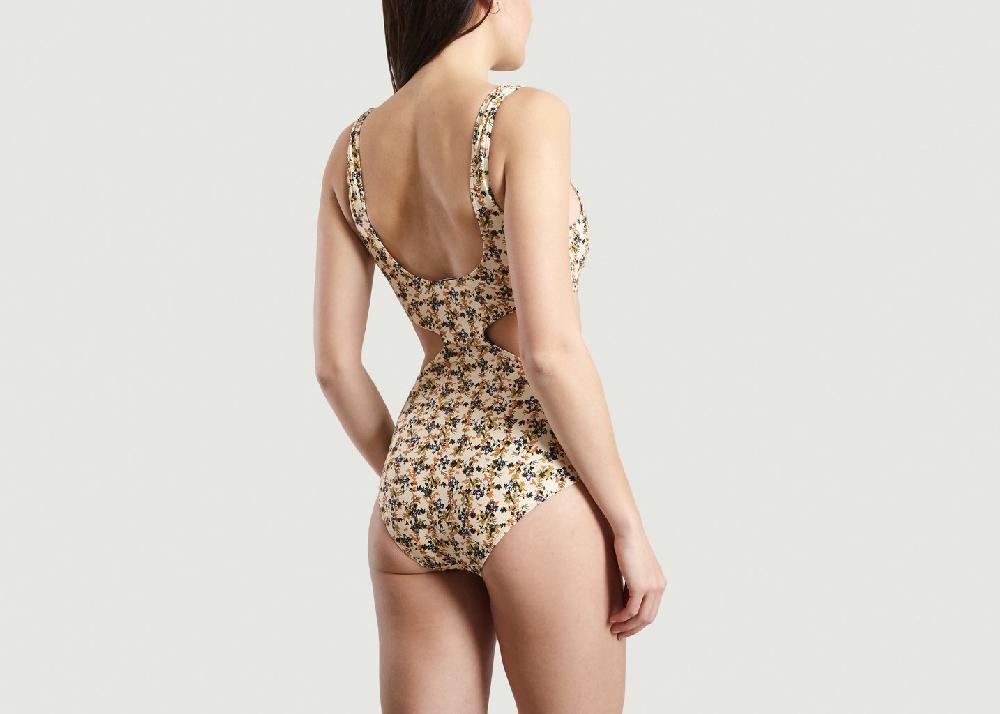 L'exception Maillot Une Pièce Billie Beige Roseanna