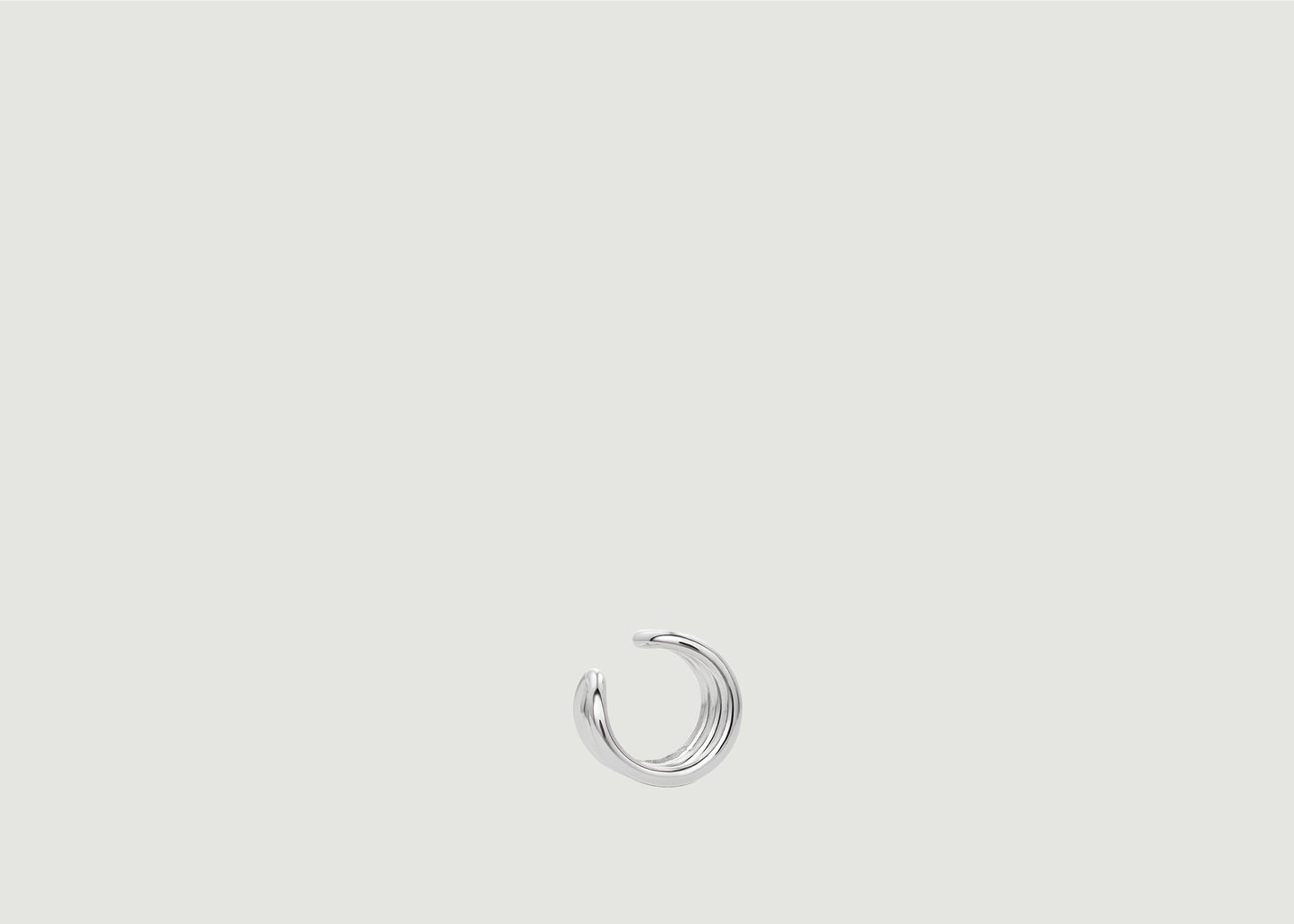 L'exception Manchette D'oreille Vague Argent NO MORE