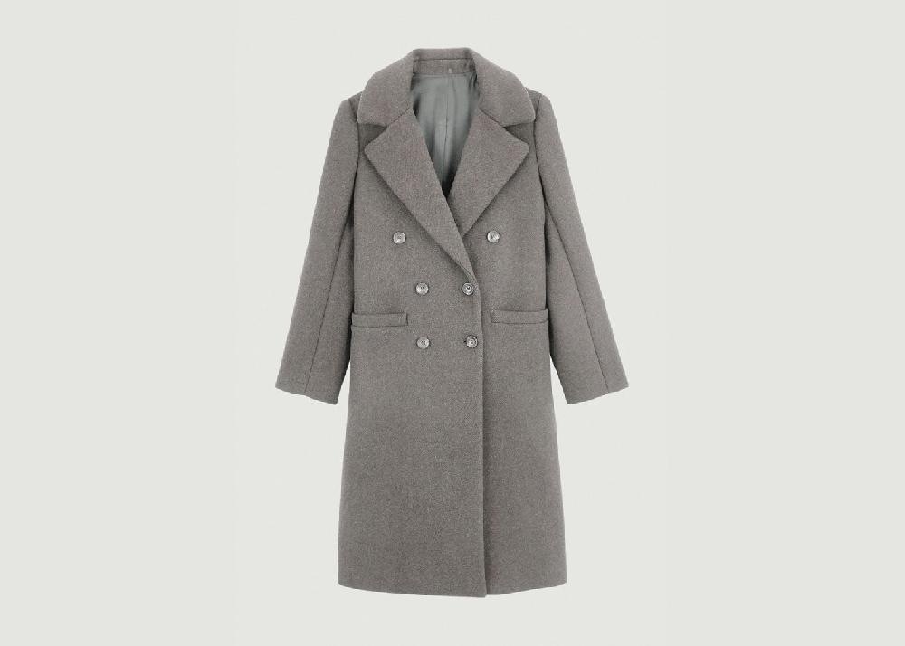 l'exception Manteau Bastille Maison Lener x 17h10 Gris Maison Lener