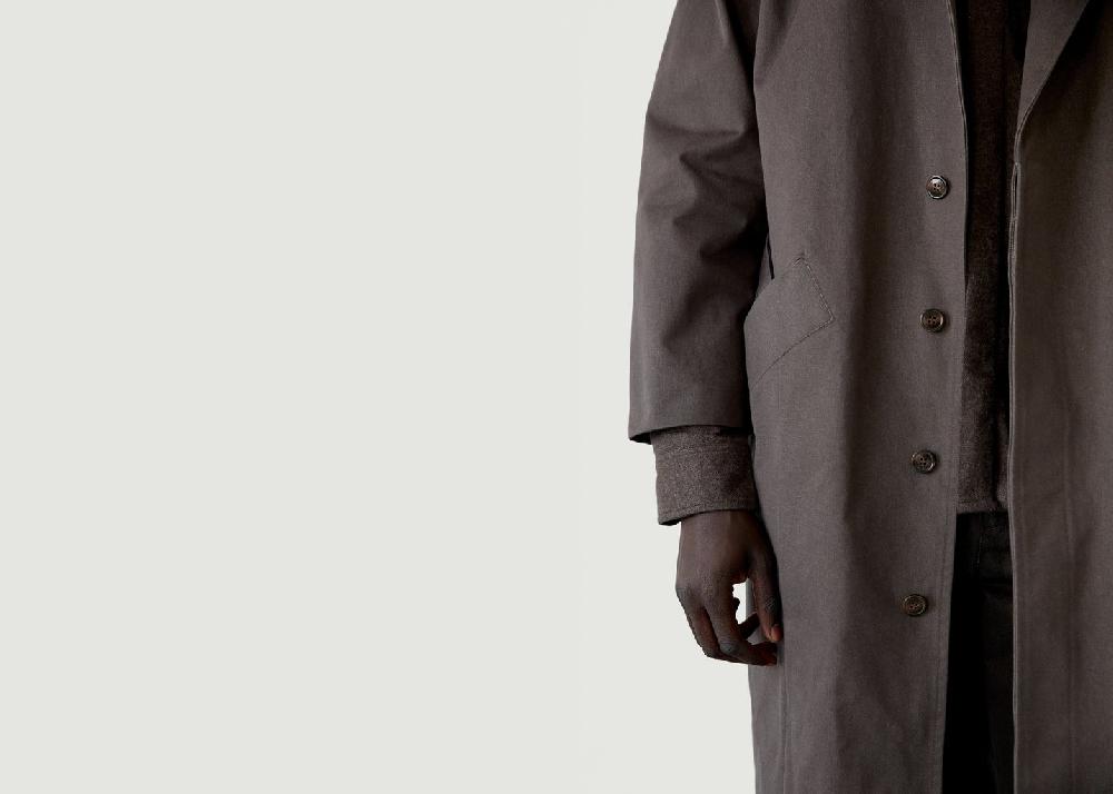 L'exception Manteau En Coton Bruckstone Marron Walkers Appeal