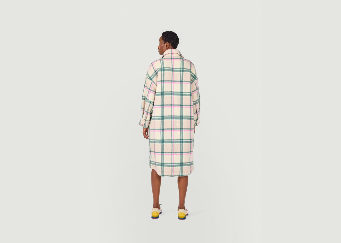 L'exception Manteau Marines En Cachemire District Rainforest Multicolore Heimstone
