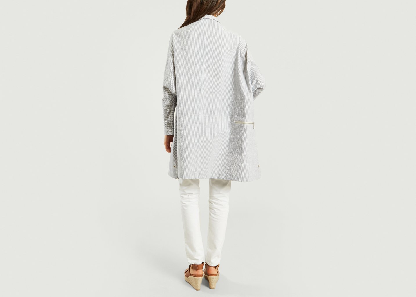 L'exception Manteau Opium Chambray Prêt Pour Partir
