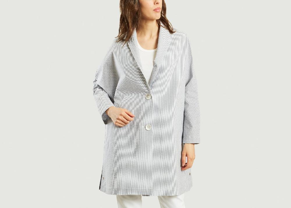 l'exception Manteau Opium Chambray Prêt Pour Partir