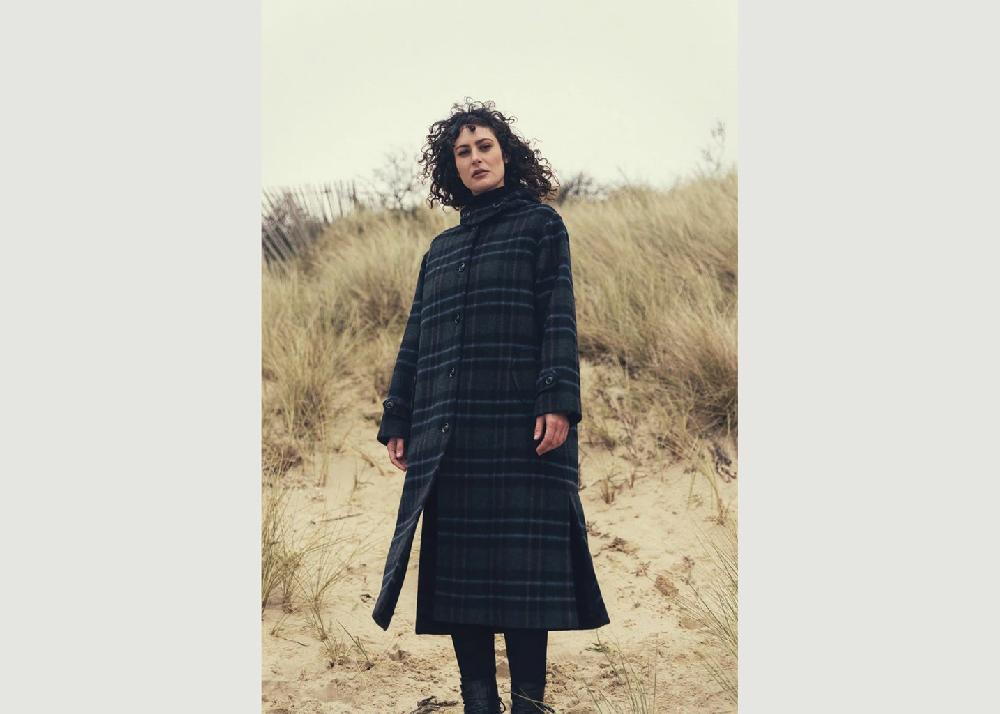 L'exception Manteau Oversize Briselame Multicolore Maison Lener