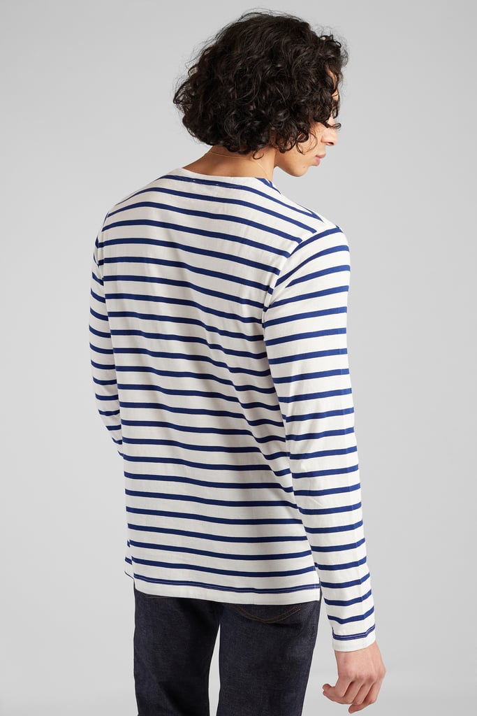 L'exception Marinière Classique En Coton Biologique Japonais Bleu L'Exception Paris