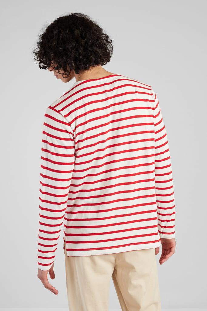 L'exception Marinière Classique En Coton Biologique Japonais Rouge L'Exception Paris