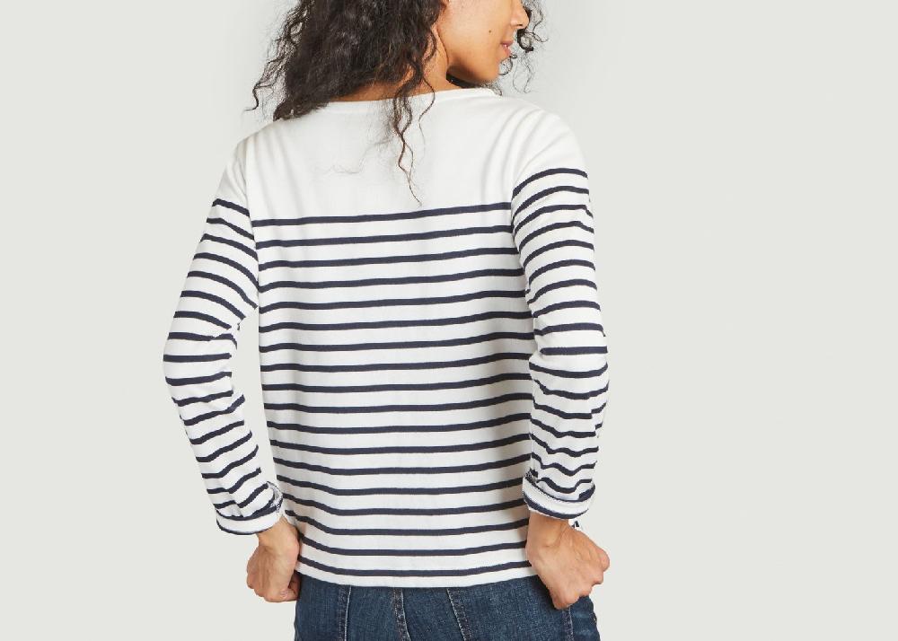 L'exception Marinière Iconique En Coton Bleu Marine Petit Bateau