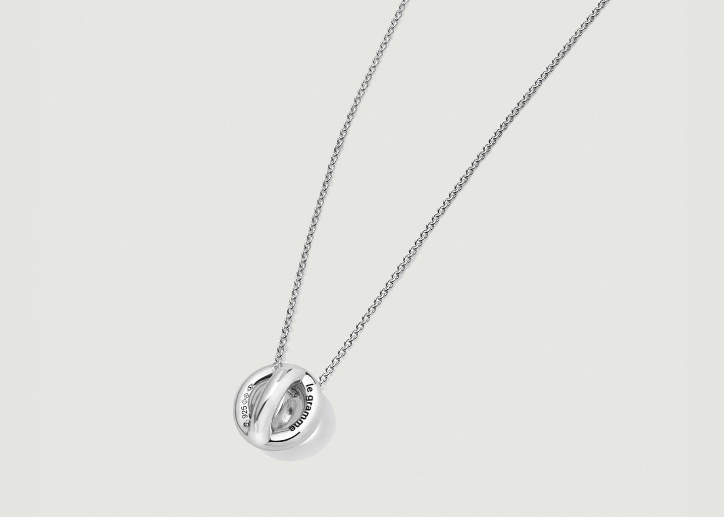 L'exception Médaille Entrelacs La 3g Argent Le Gramme