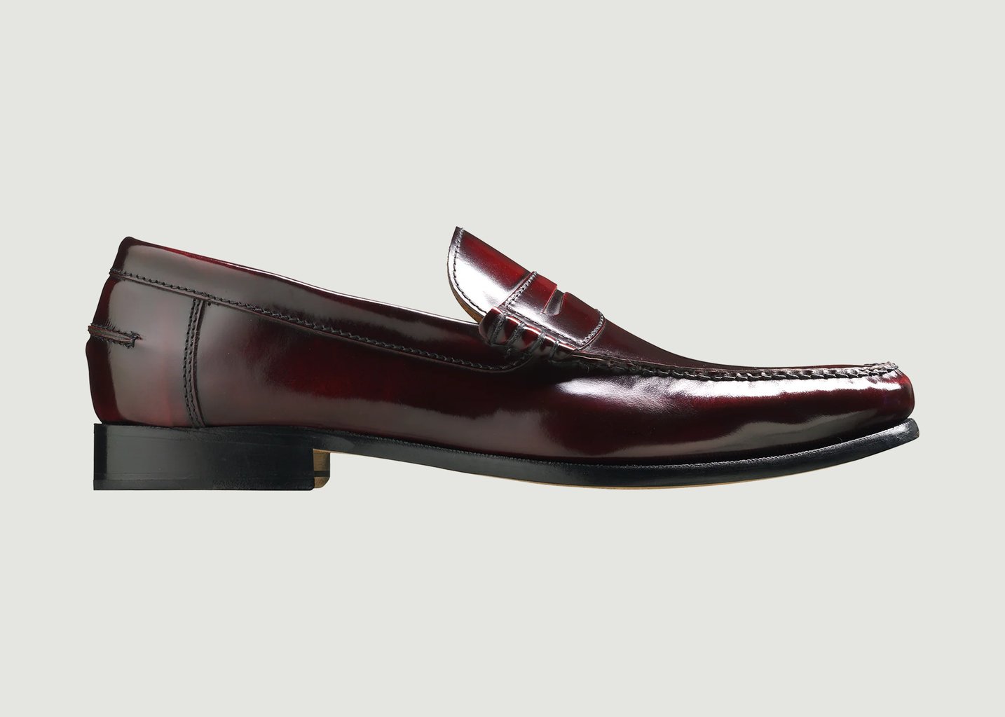 l'exception Mocassin Newington Bordeaux Barker Shoes