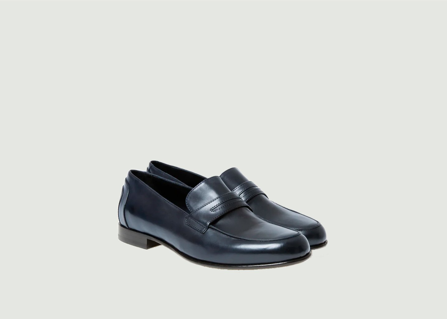 L'exception Mocassin Serge Bleu Marine Philippe Zorzetto