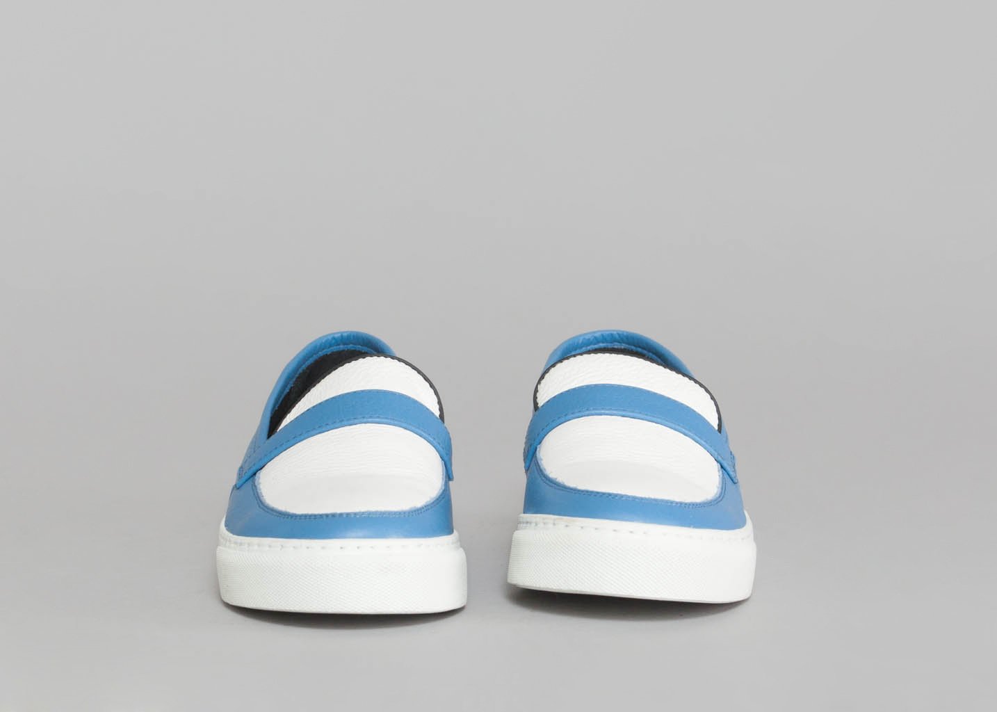 L'exception Mocassin Stacy Bleu Clair Eugène Riconneaus
