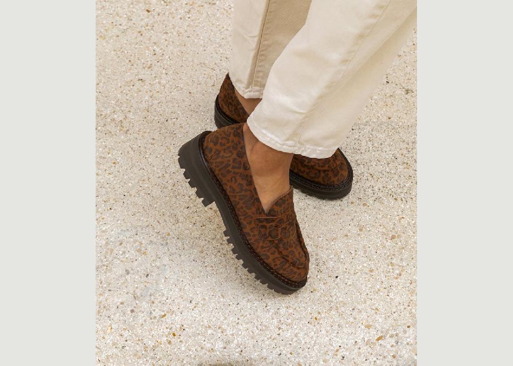 L'exception Mocassins Antonia Imprimé Maison Toufet