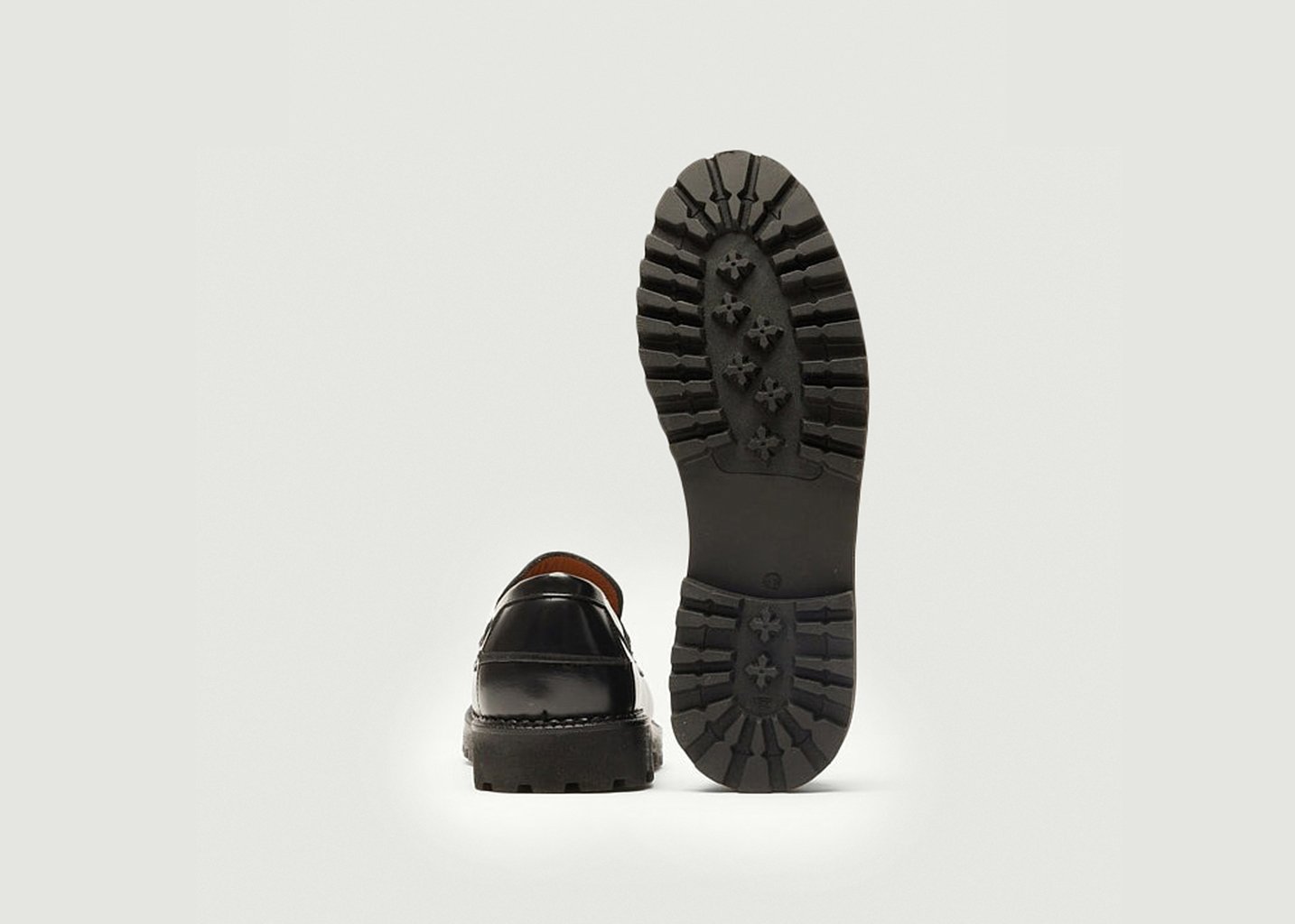 L'exception Mocassins Elliot Noir Odaje Ex M.Moustache