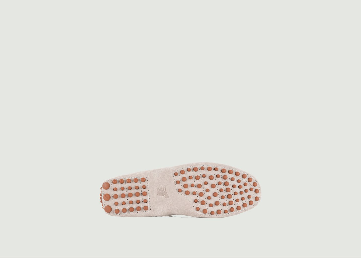 L'exception Mocassins En Cuir Suédé Ayrton Gris Léger Bobbies Paris