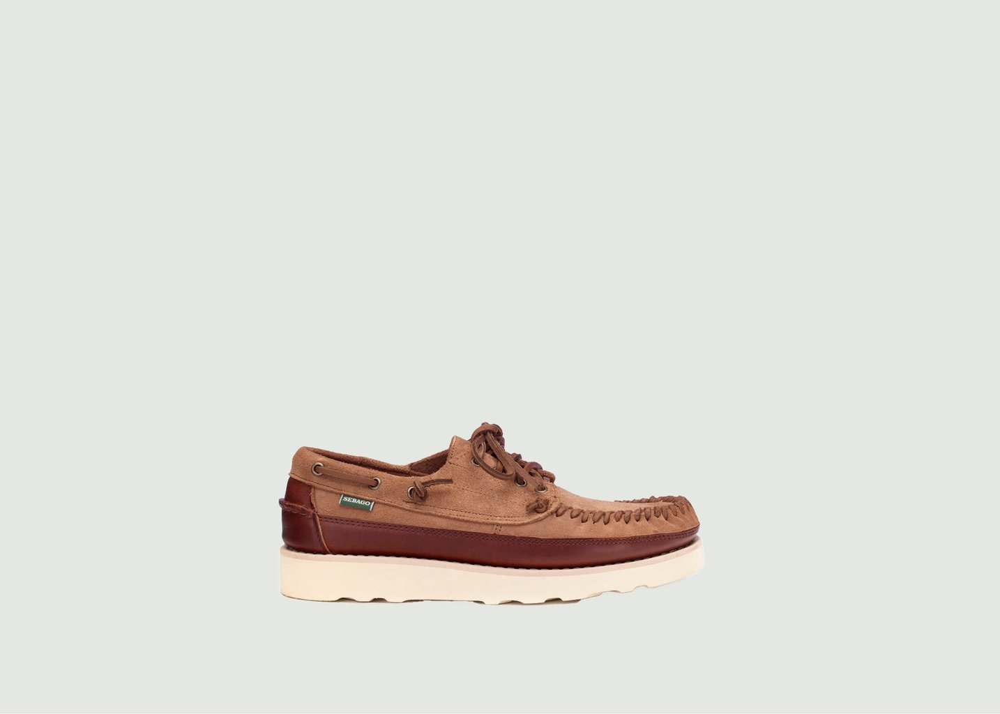 l'exception Mocassins en daim Keuka Lea Canoe Marron Sebago