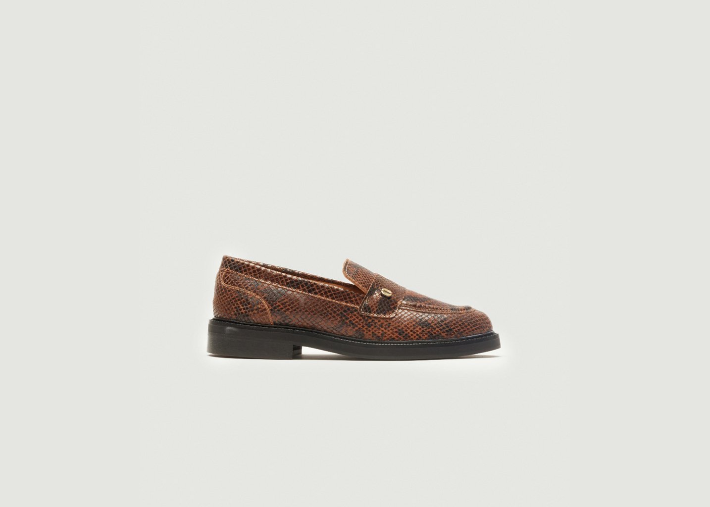 l'exception Mocassins Marjorie Marron Odaje ex M.Moustache