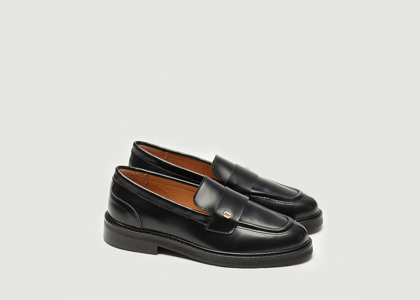L'exception Mocassins Marjorie Noir Odaje Ex M.Moustache