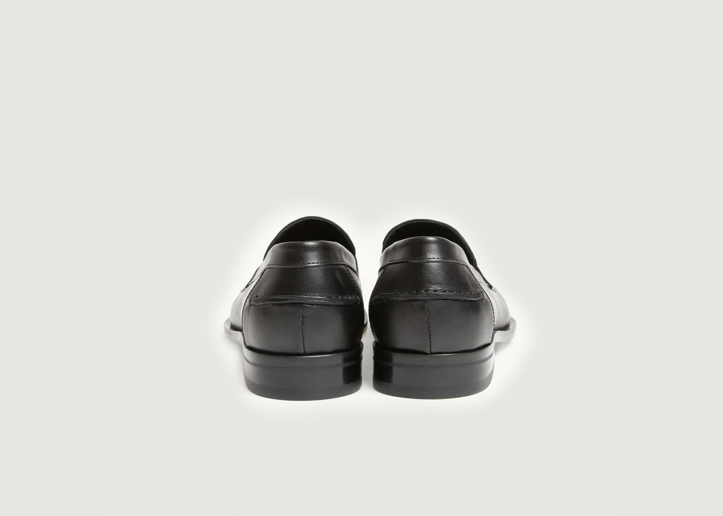 L'exception Mocassins Rudolph Noir Philippe Zorzetto