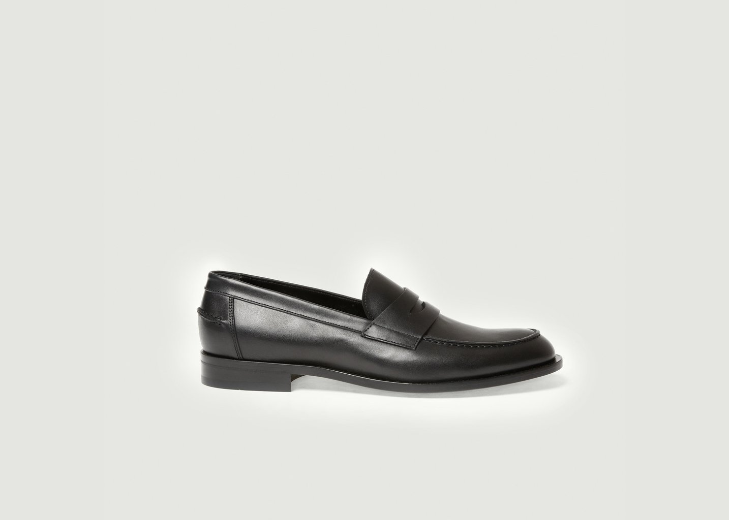 L'exception Mocassins Rudolph Noir Philippe Zorzetto