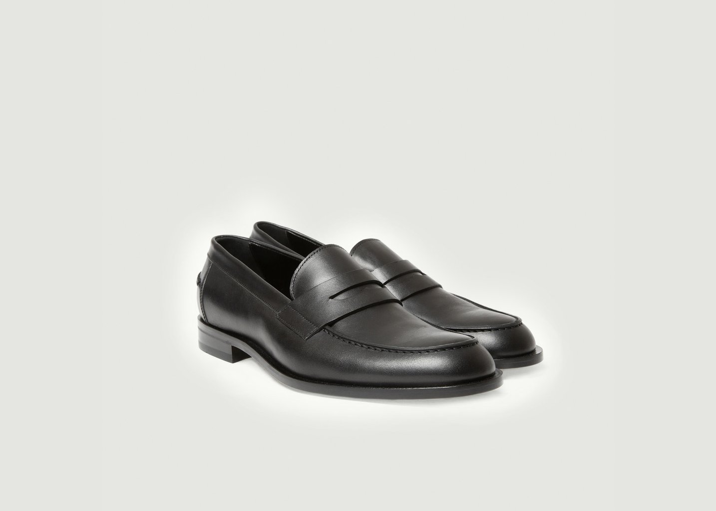 L'exception Mocassins Rudolph Noir Philippe Zorzetto